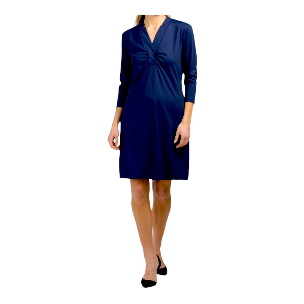J. MCLAUGHLIN MOLLY DRESS IN NAVY SIZE SMALL NWT